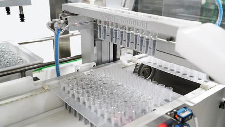 North China Pharmaceutical Jintan Bio-Seconni Rotary Rod Labeling Machine Application Case