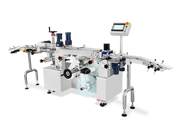 S928 Makeup Powder Box Corner Side & Sealing Labeling Machine