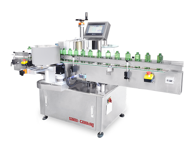 S322 Star Wheel Round Bottle Labeling Machine